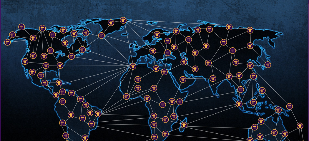 Le symbole de Pi network qui envahit le monde entier